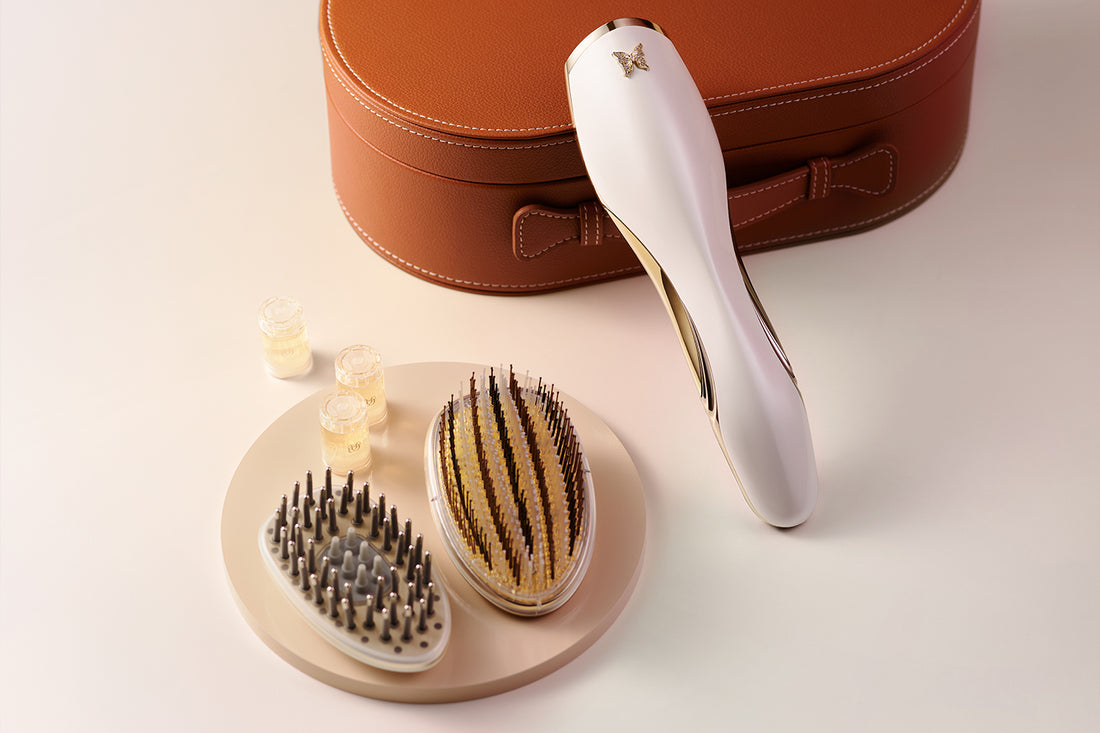 Still image of CHOUCHOU TOKYO skincare line, formulated to boost beauty device performance with safe, high-moisture care for radiant, well-prepped skin.