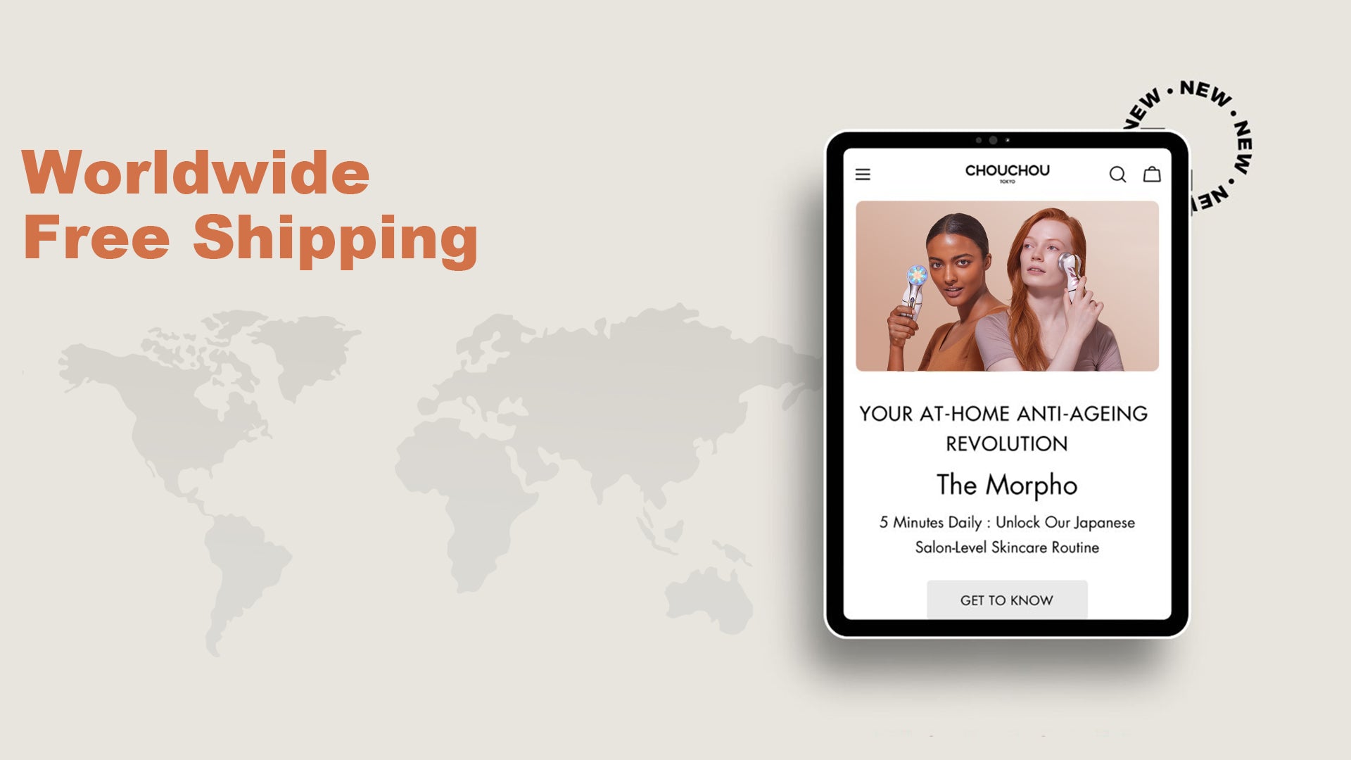 CHOUCHOU TOKYO, High-End Japanese Beauty Devices for Radiant Skin&Hair